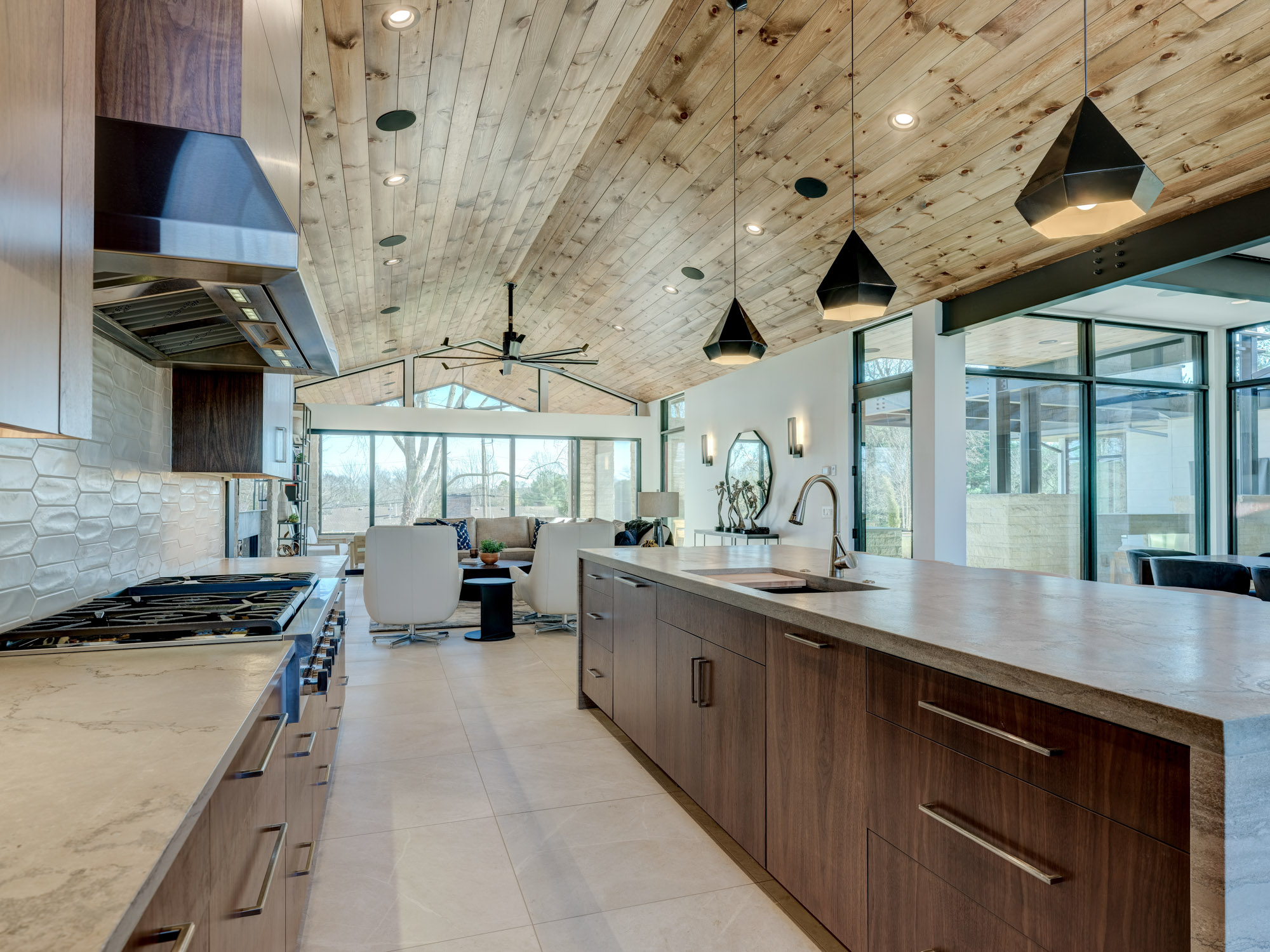 Natural Bridge Home Ellecor Interior Design 46 Kitchen Stove View