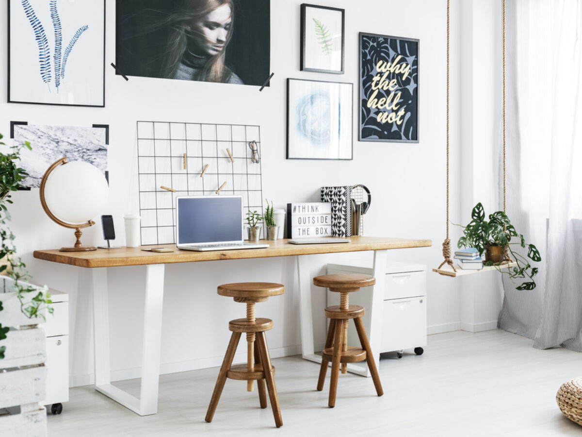 Interior Design Ideas for Desks by Ellecor Interior Design